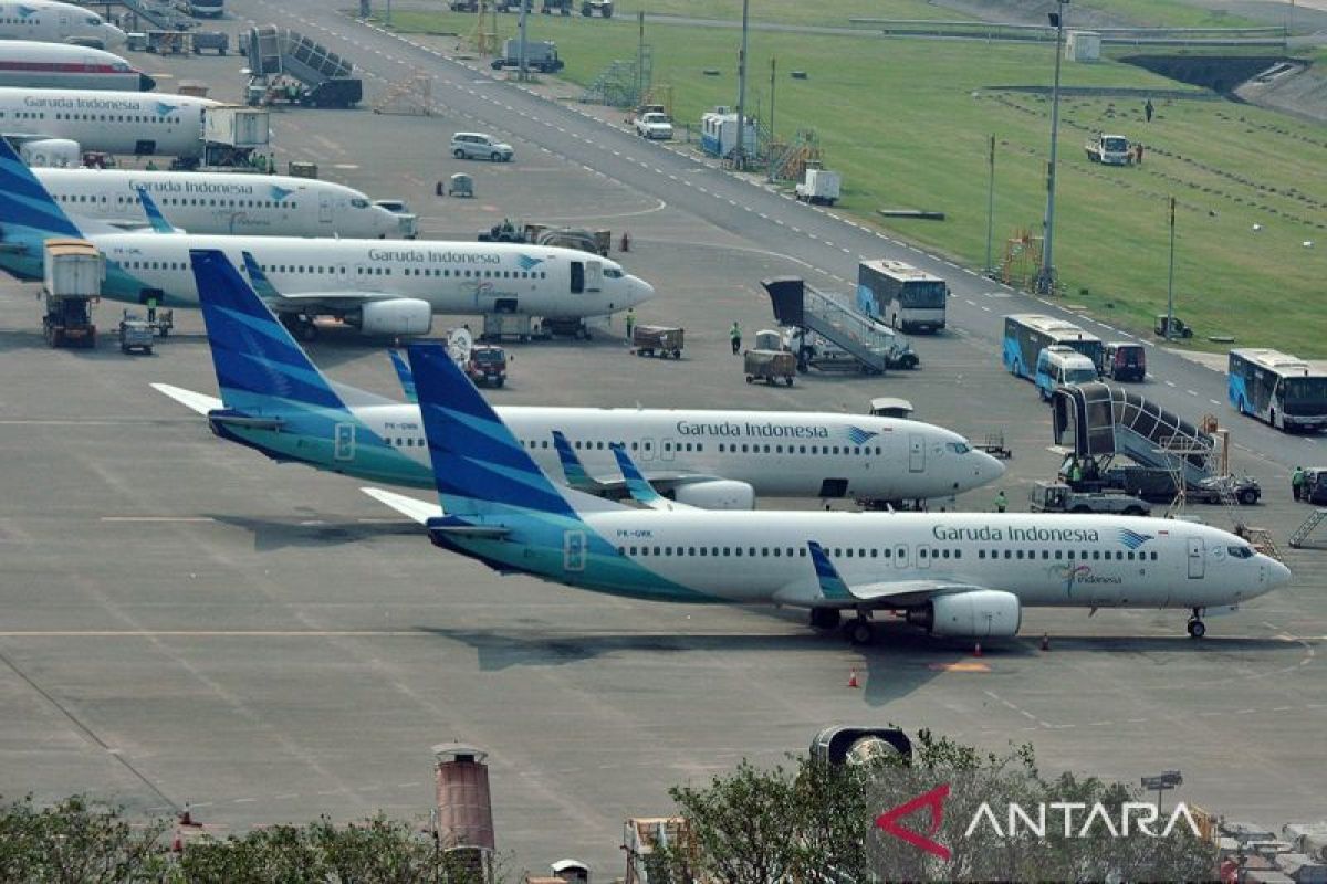 Garuda siapkan 350 penerbangan tambahan untuk libur Natal-tahun baru